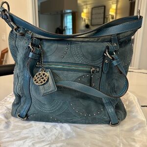 Coach Alexandra Embossed satchel